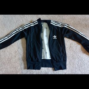 Adidas Classic Zip - Black & White